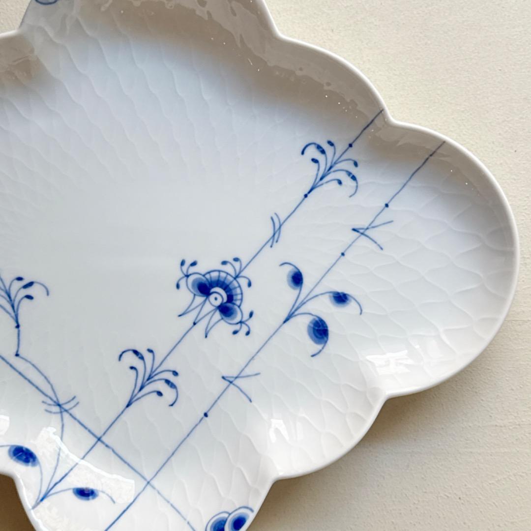 超美品⭐︎ロイヤルコペンハーゲン　ブルーパルメッテ ディッシュ　26.5cm