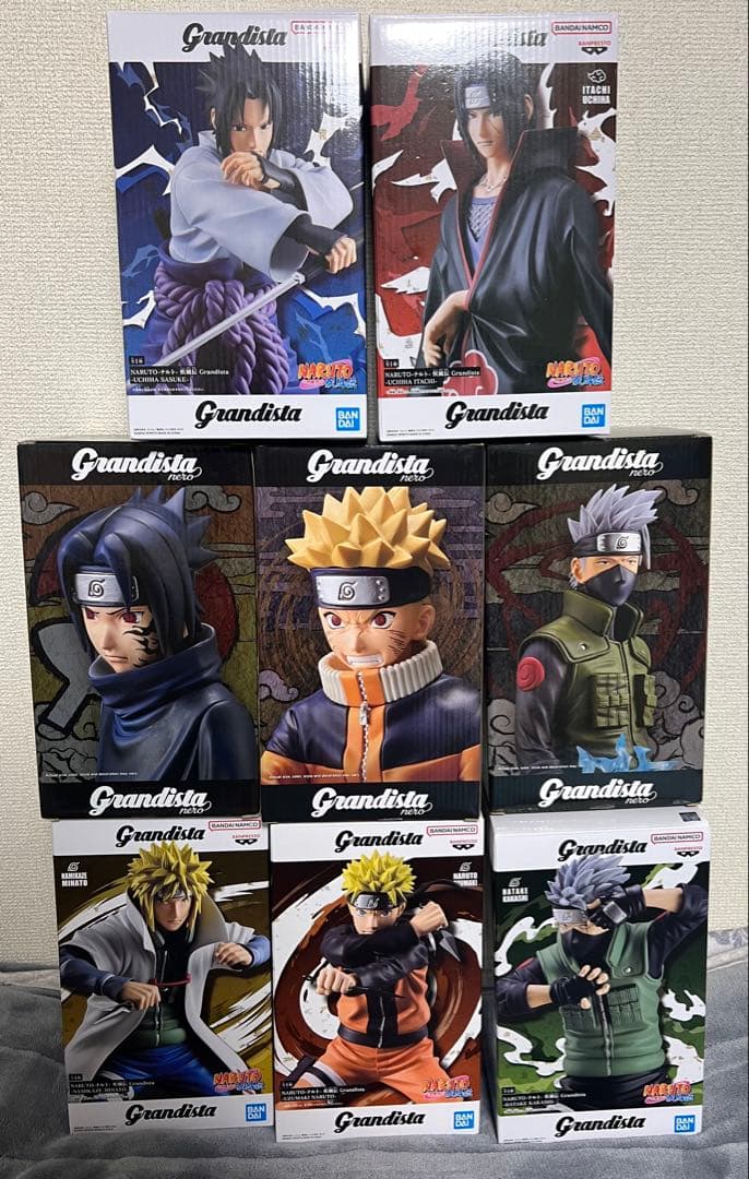 NARUTO Grandista Nero Grandista 8体セット - メルカリ