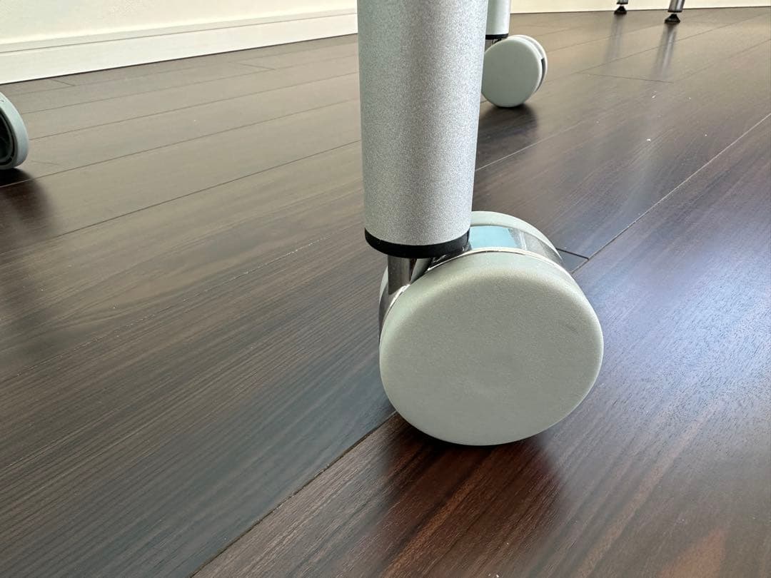 ロナルドシュミット ドイツ製 可動式 ガラステーブル ローテーブル 大塚家具