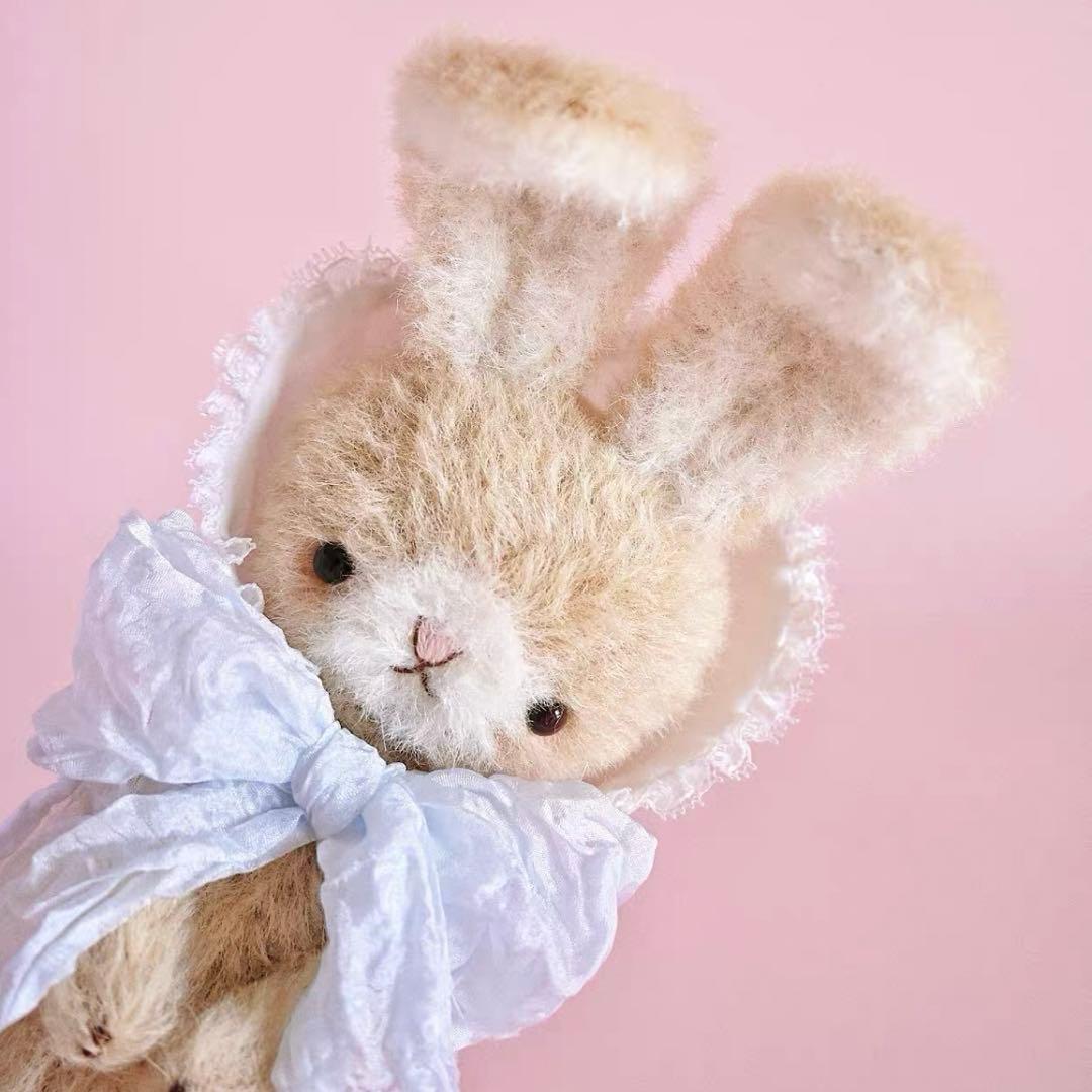 甘かわいいベイビーバニー アーティストベア うさぎ 海外作家様 ハンドメイド