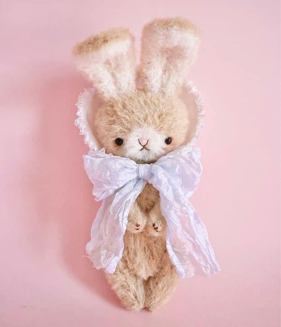 甘かわいいベイビーバニー アーティストベア うさぎ 海外作家様 ハンドメイド
