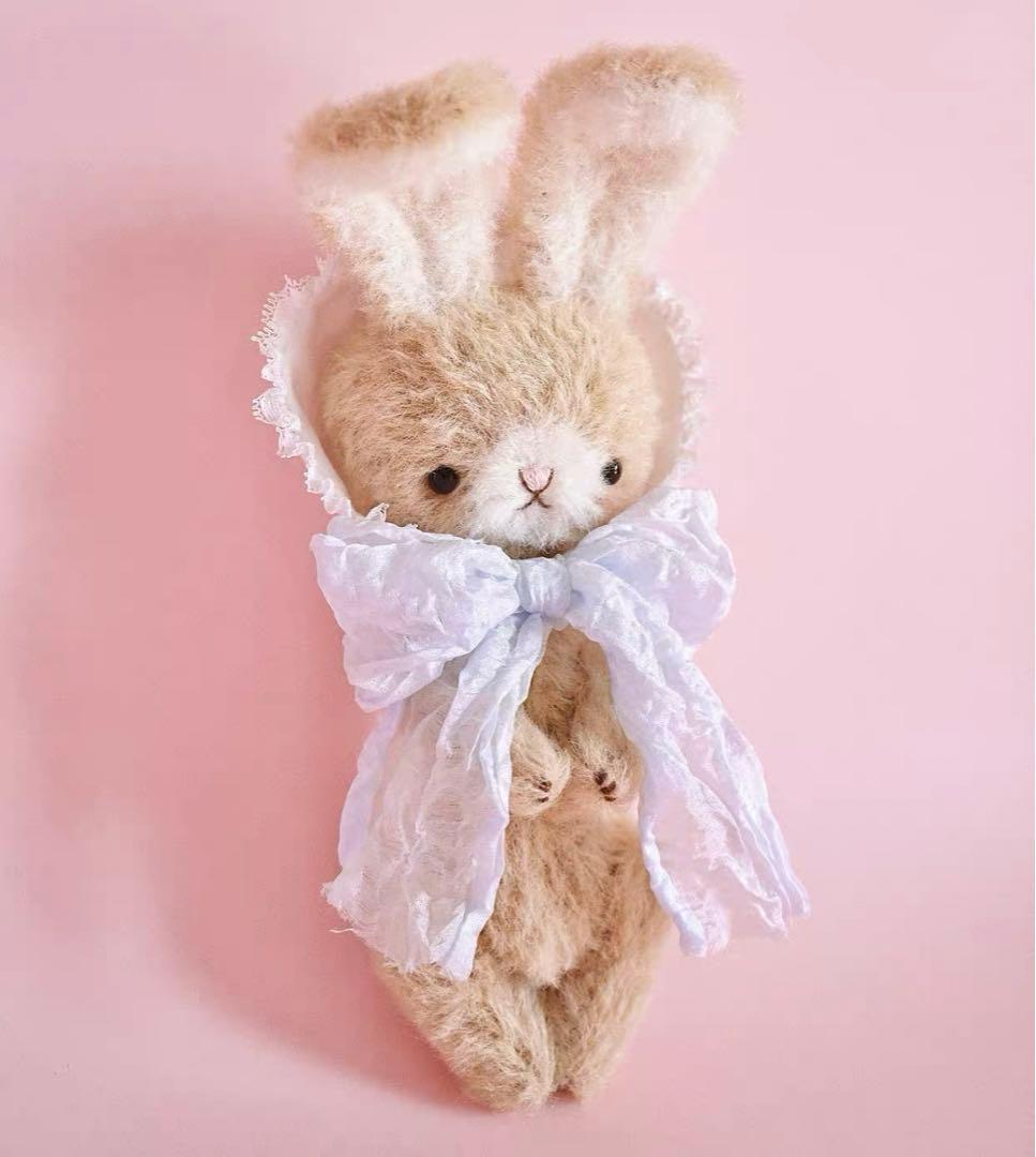甘かわいいベイビーバニー アーティストベア うさぎ 海外作家様 ハンドメイド