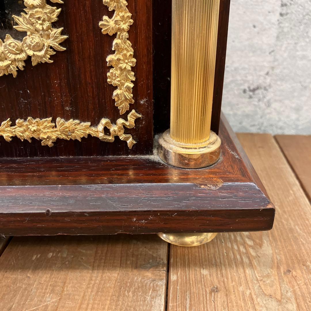 昭和レトロ セイコー クオーツ QW428B 置時計 時計 アナログ 連続秒針