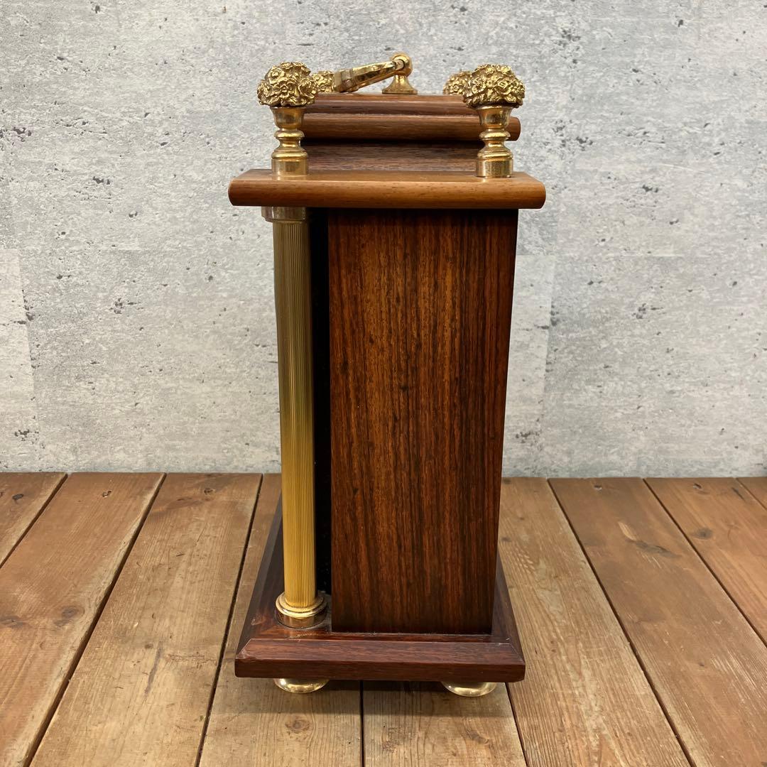 昭和レトロ セイコー クオーツ QW428B 置時計 時計 アナログ 連続秒針