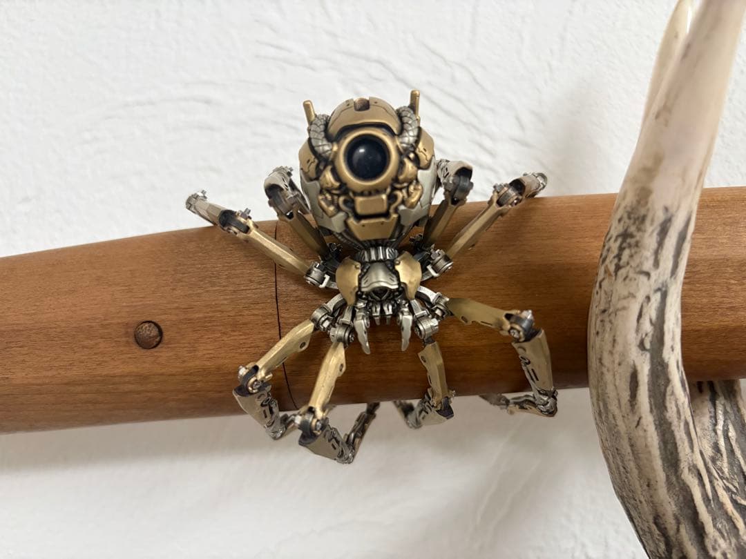 自在置物　蜘蛛　メカニカルスパイダー 置物