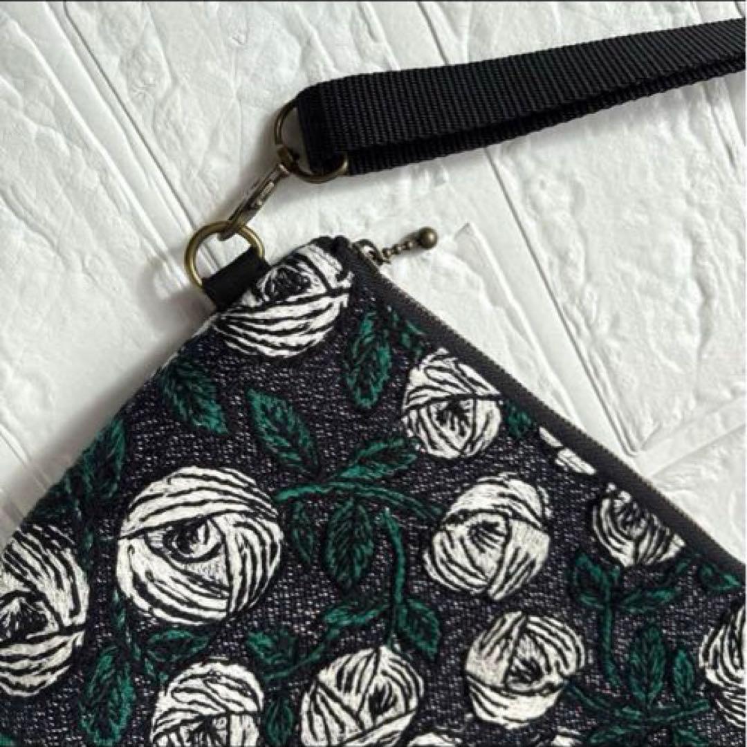 60201A ハンドメイド　ミナペルホネン　ショルダーバック