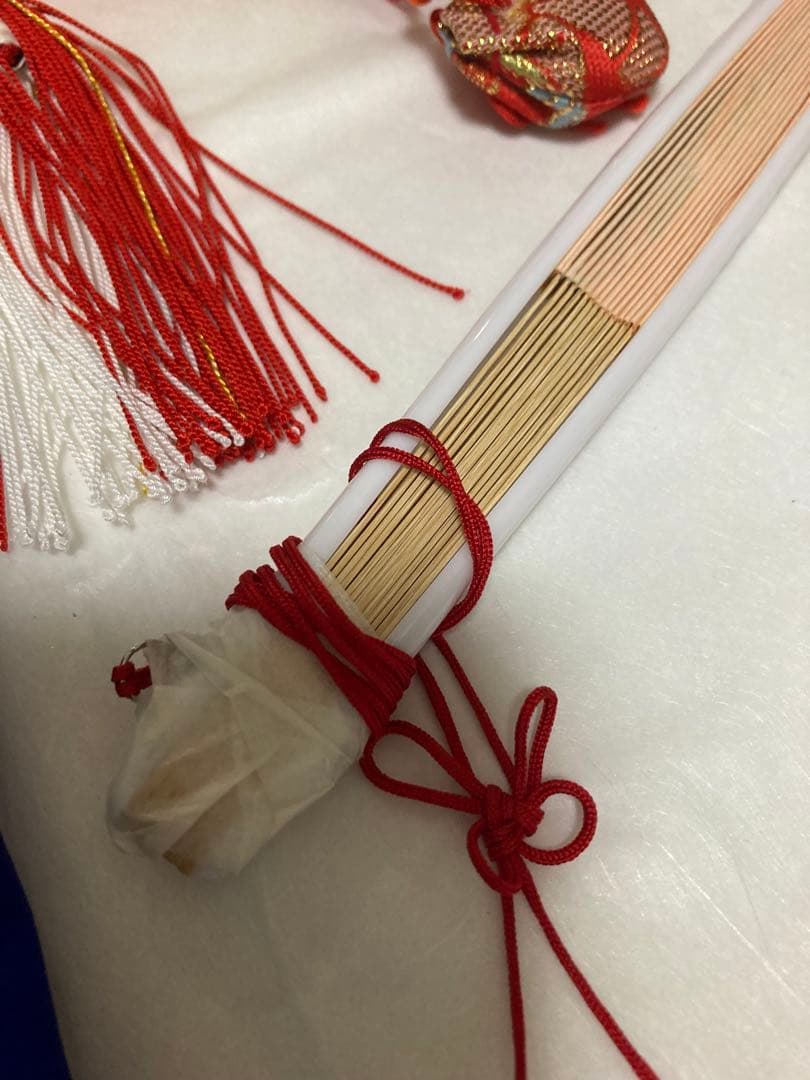 女の子　七五三 お着物セット　7歳　青