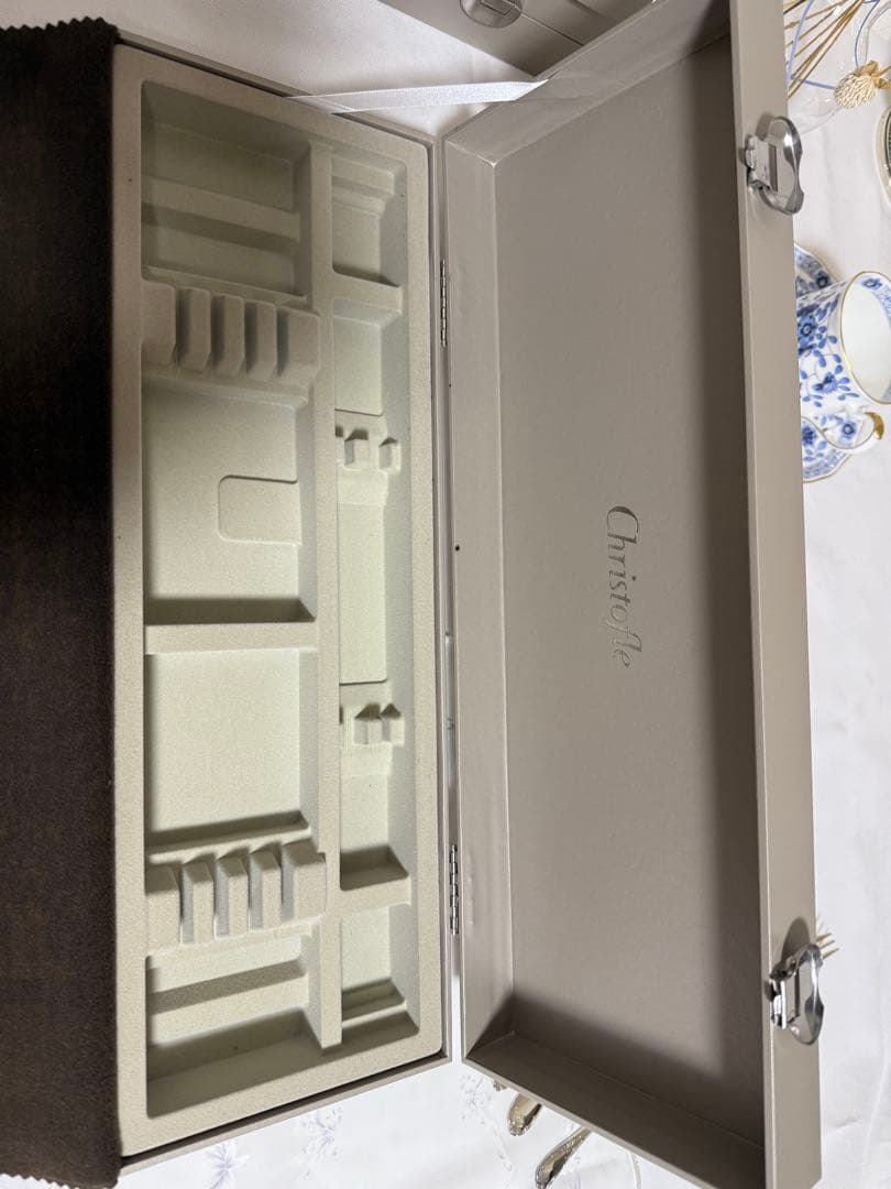 Christofle クリストフル　カトラリー収納ボックス