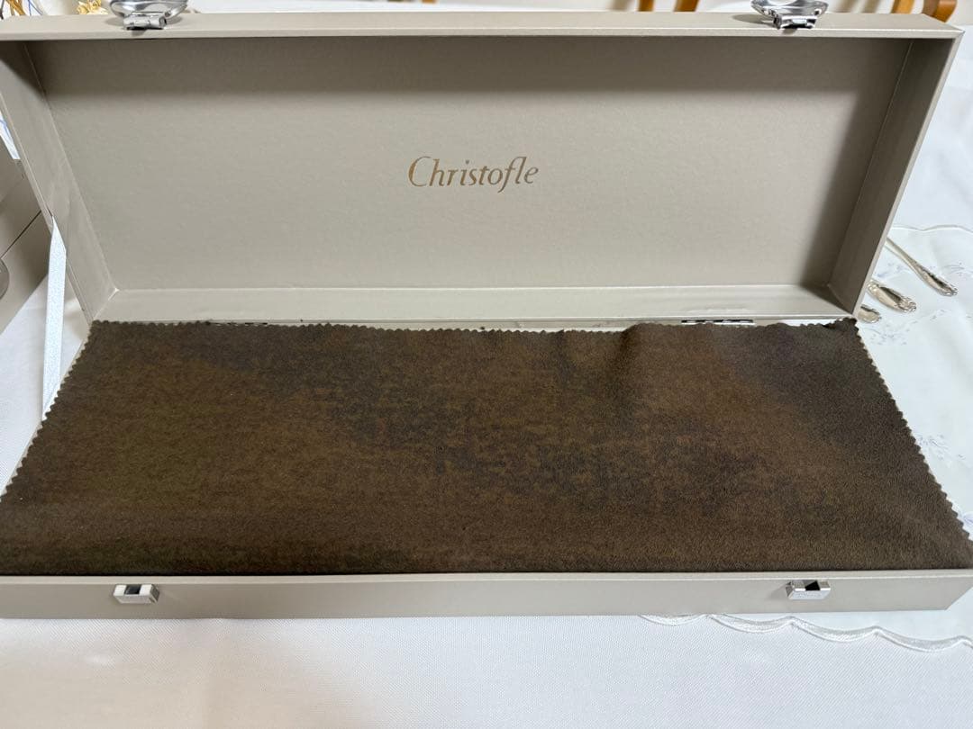 Christofle クリストフル　カトラリー収納ボックス