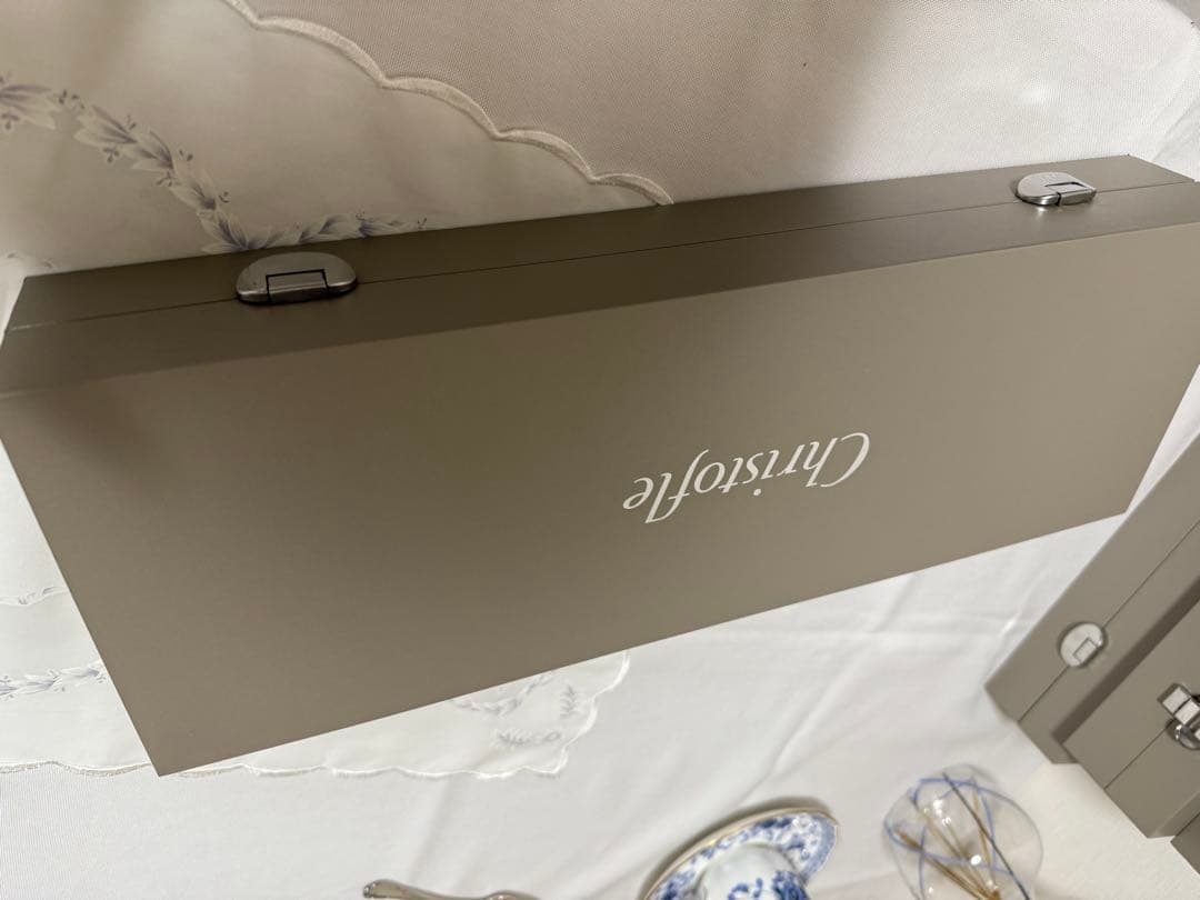 Christofle クリストフル　カトラリー収納ボックス