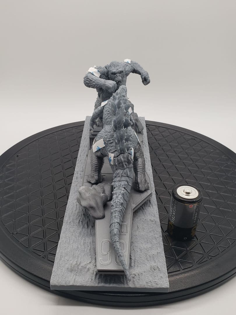 Godzilla ゴジラxコングジオラマ ガレージキット （未組み立て未塗装