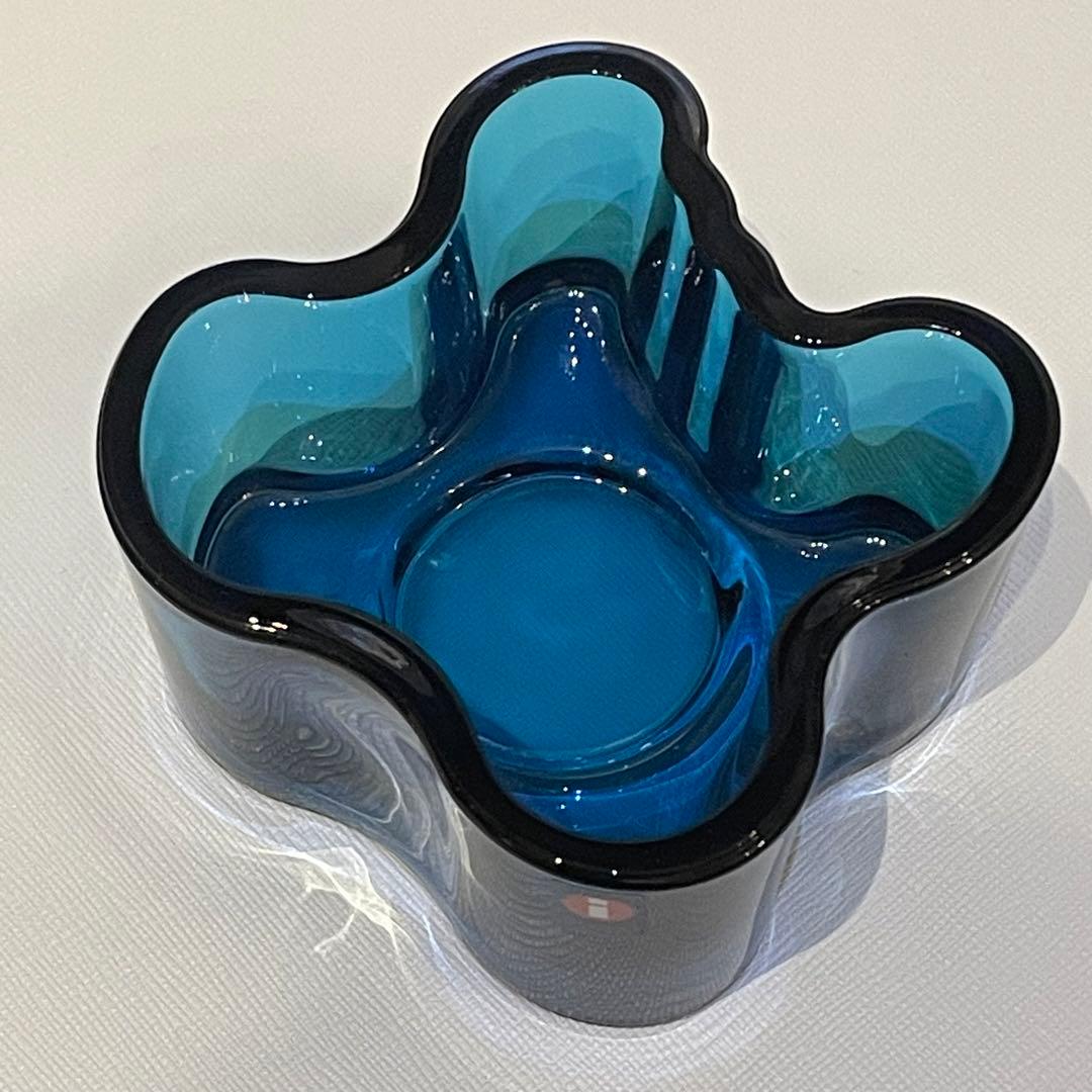 イッタラ アルヴァ・アアルト キャンドルホルダー 55㎜ ターコイズ