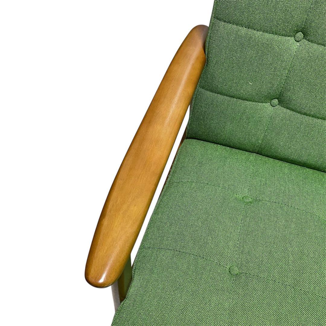 カリモク60 Kチェア 2シーター タープグリーンkarimoku60 ソファ