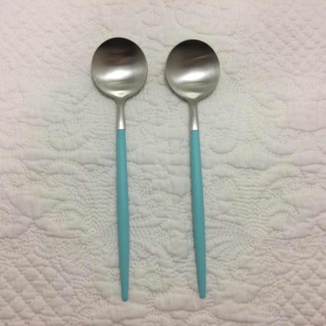 ラスト！　セール価格　クチポール　ＧＯＡターコイズ＆シルバー　デザート３種×各２