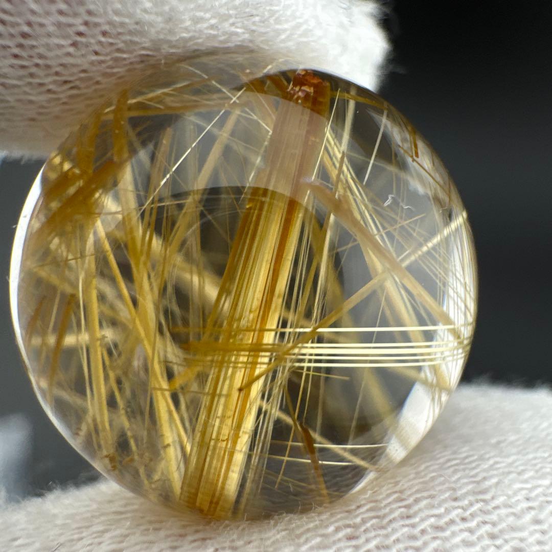 M-3 タイチンルチル丸玉　19.5mm