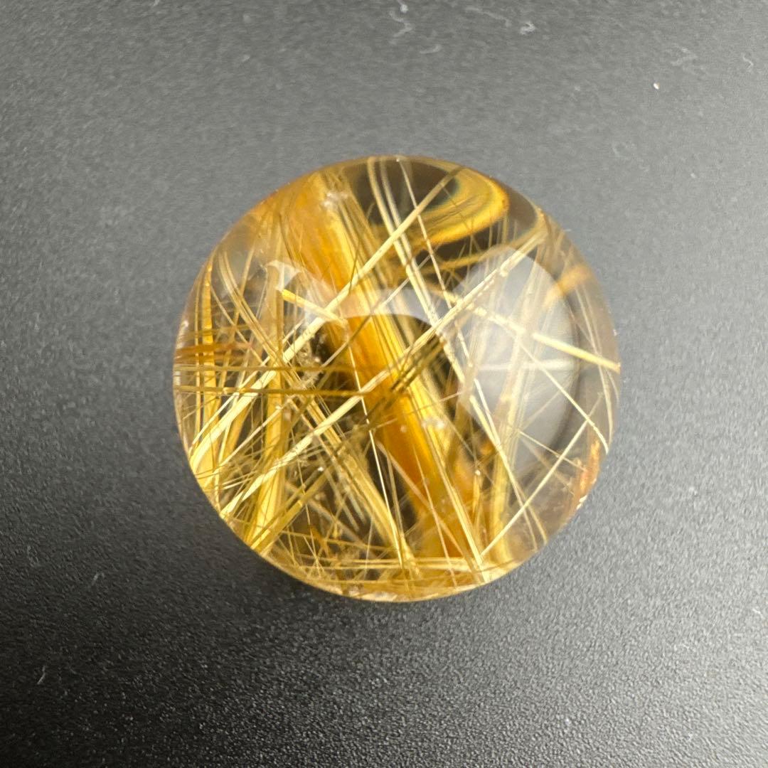 M-3 タイチンルチル丸玉　19.5mm