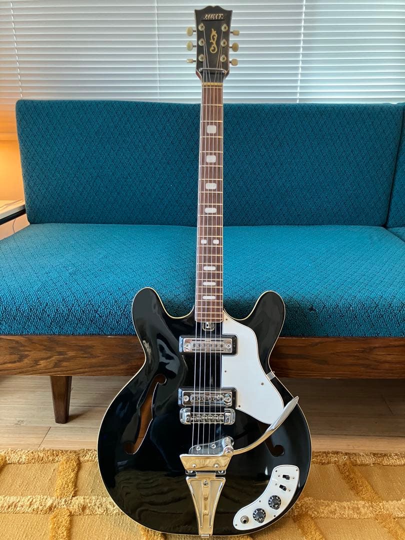 フレット交換済】HEIT Deluxe 60s 国産フルアコ ビザールギター - メルカリ