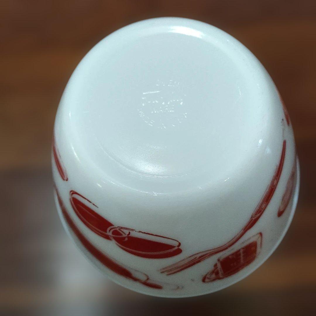 fire king ファイヤーキング　キッチンエイドボウル　M.L