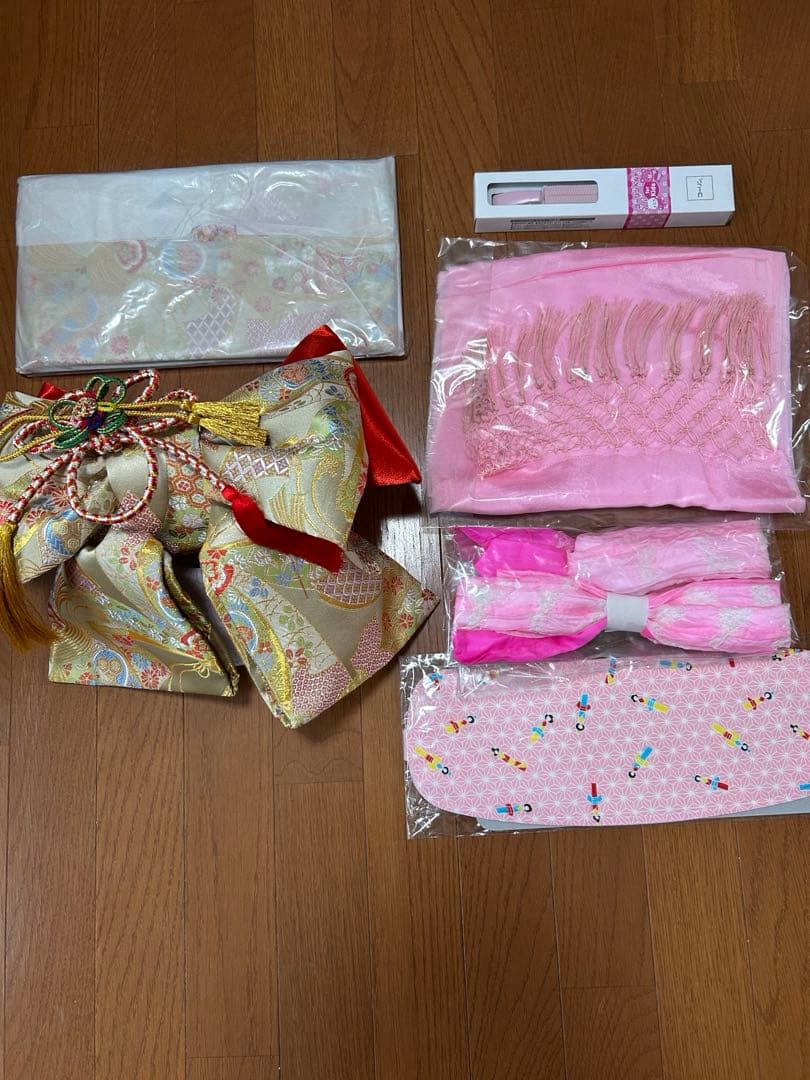 正絹 着物セット 七五三 7歳