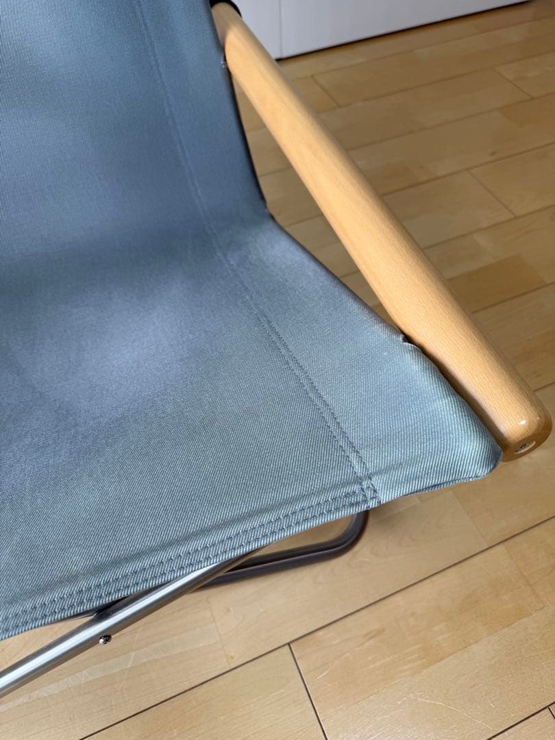 ★NychairX（ニーチェア X）ナチュラル/グレー（NY-140）