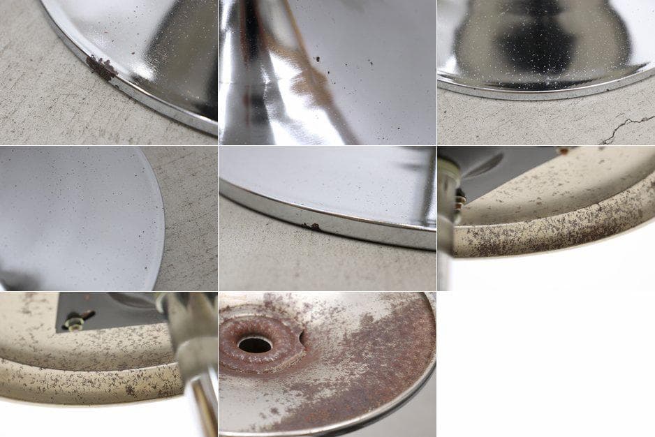 レトロ ヴィンテージ スツール ラウンド 円形 ミッドセンチュリー 合皮 1