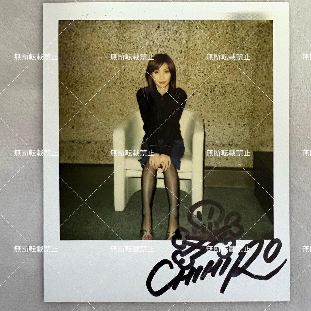 鬼束ちひろ 直筆サイン入りポラロイド・ミニサイン色紙・ポストカード