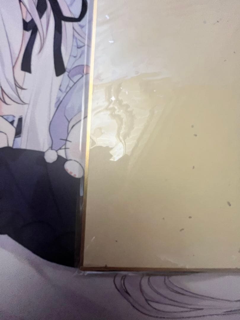 しらたまこ　しらたま　つらら　色紙