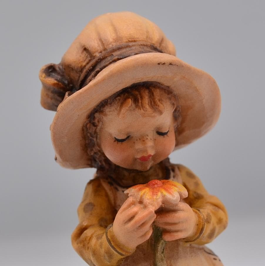 白昼夢 アンリ ANRI サラケイ 木彫人形 イタリア 高さ10.5cm 限定品