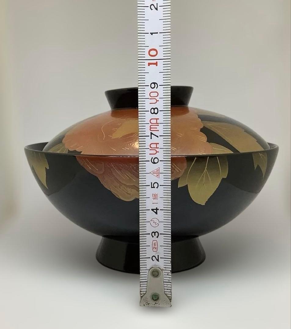 [輪島塗】蓋付き吸い物椀10客セット