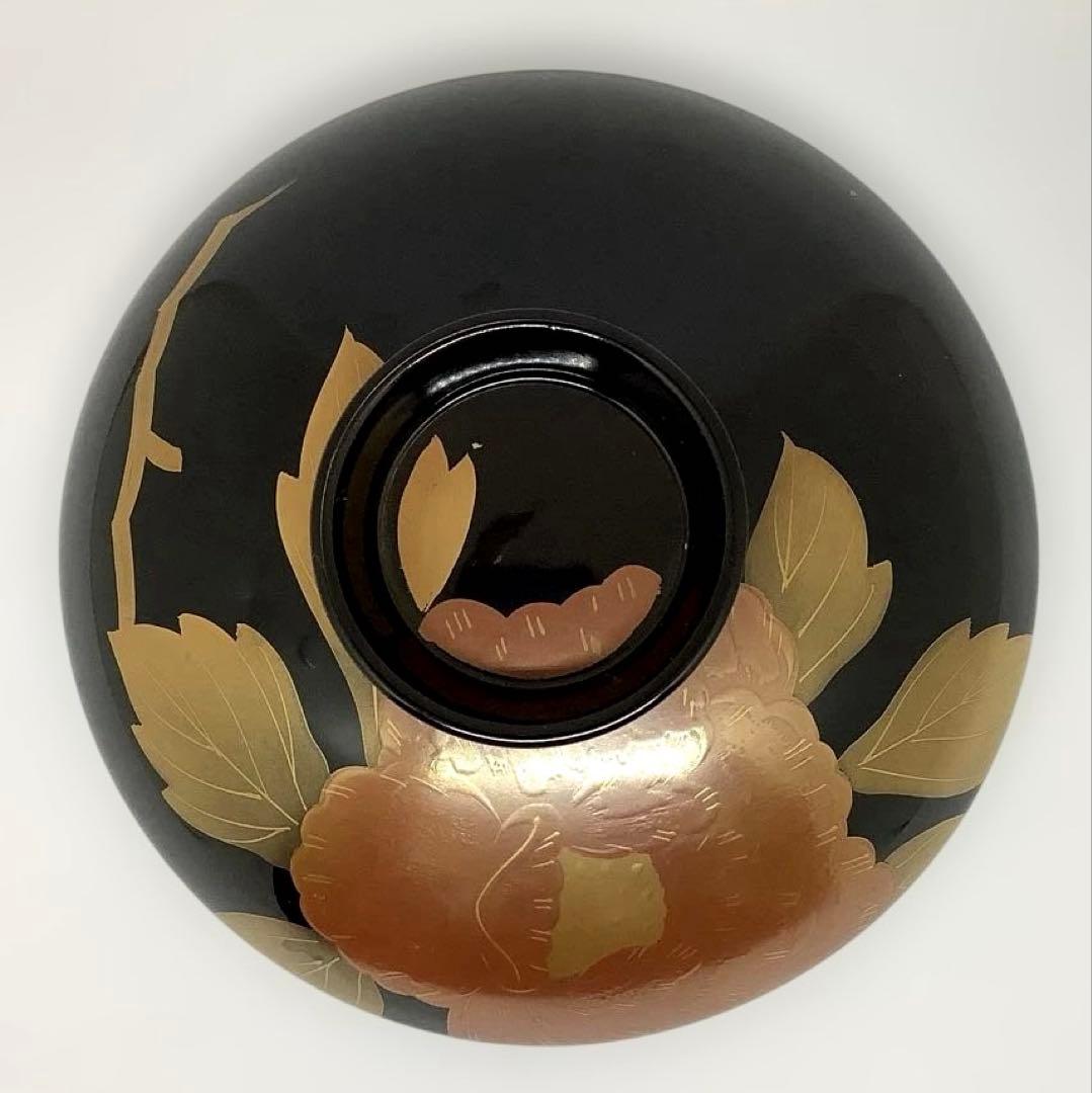 [輪島塗】蓋付き吸い物椀10客セット