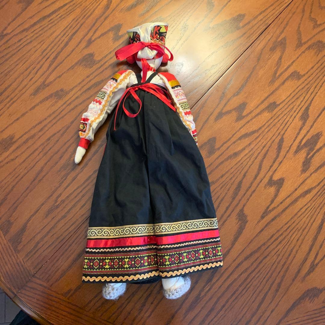ロシアの伝統衣装 人形 約54cm