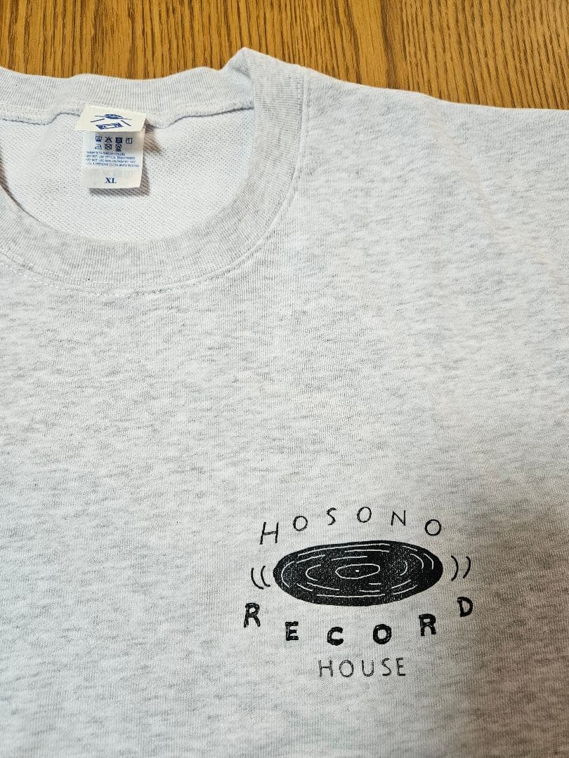 細野晴臣 HOSONO RECORD HOUSE スウェット グレー XL - メルカリ