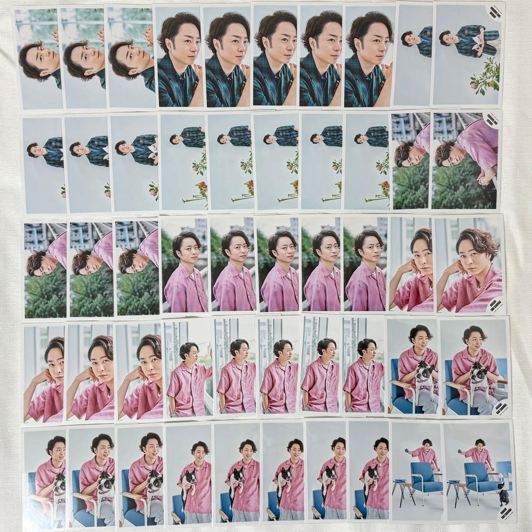 まとめ売り】嵐 公式写真 個人ソロ 櫻井翔 585枚 フォトセ6点 - メルカリ