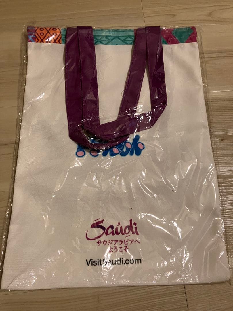 万博 サウジアラビア／ドラえもんトートバッグ・折りたたみ傘 晴雨兼用