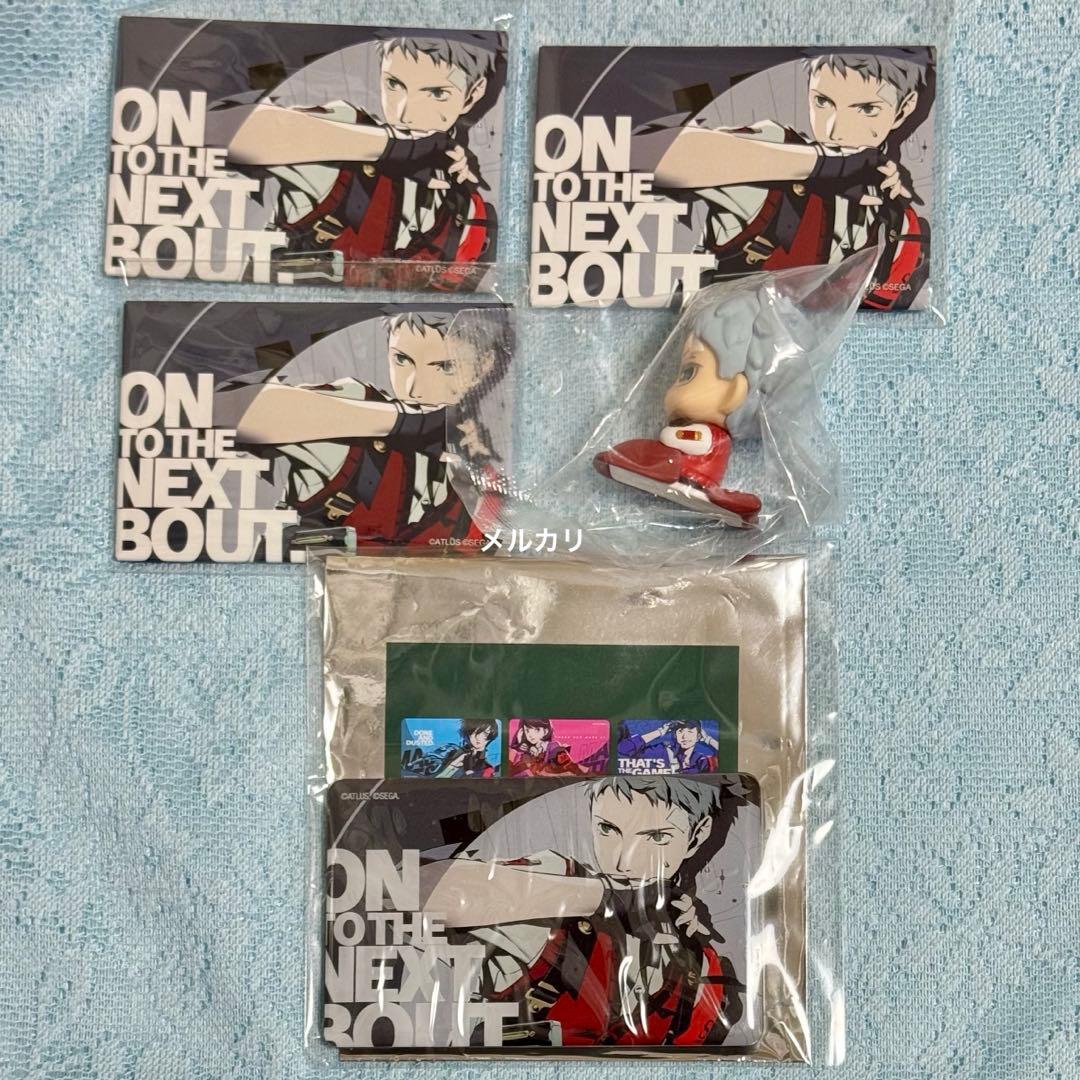 ペルソナ3リロード 真田明彦 総攻撃ラストカットイン缶バッジ