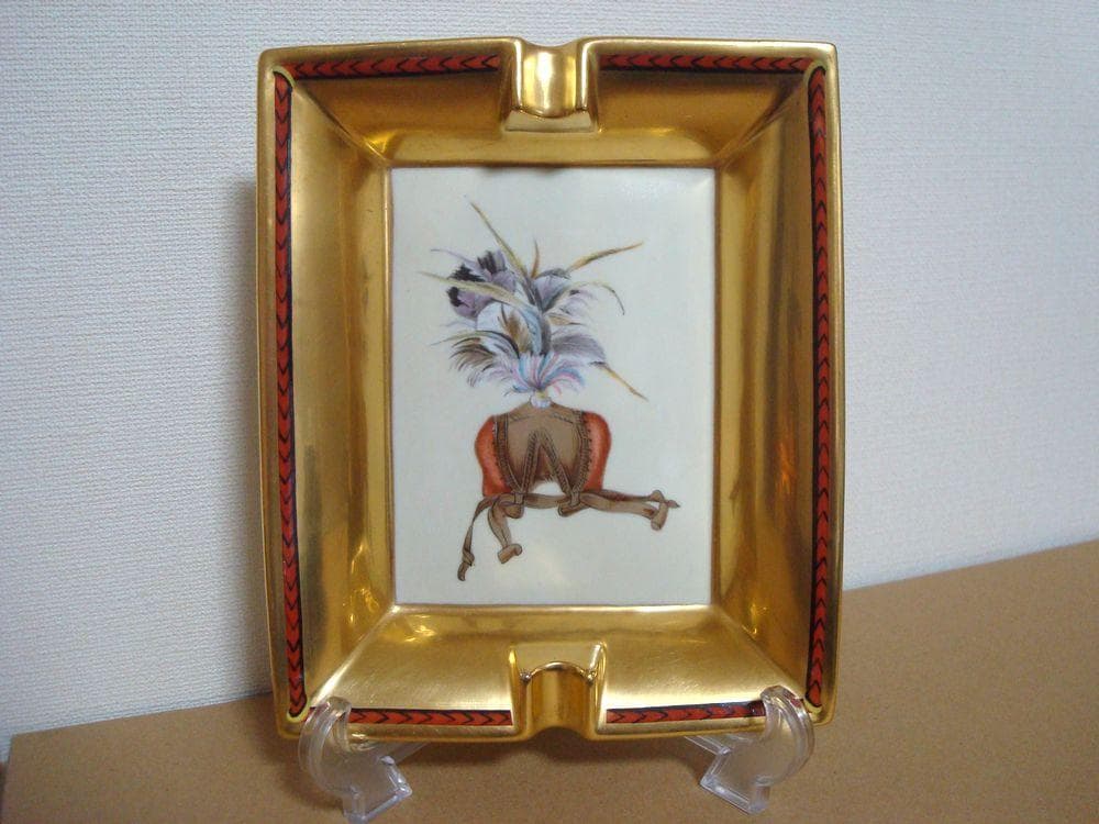 たま　エルメス　ビンテージ　灰皿　アッシュトレイ　HHH