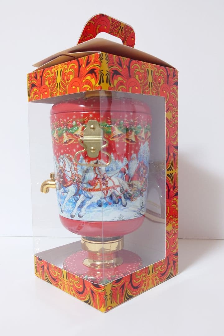 1点限り】【可愛いロシア雑貨】サモワール型小物入れ 紅茶缶 - メルカリ