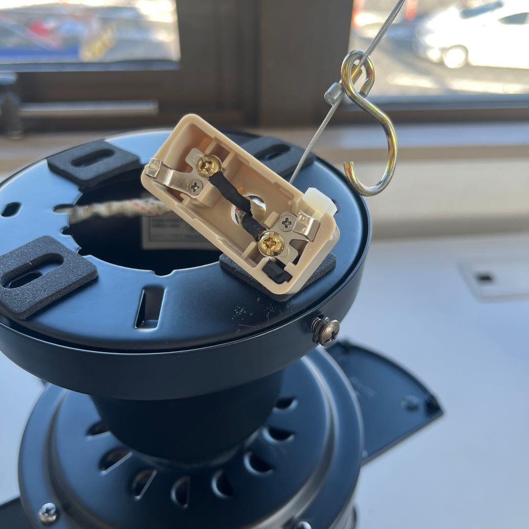 シーリングファン ブラック　JAVAlO ELF JE-CF003-BK