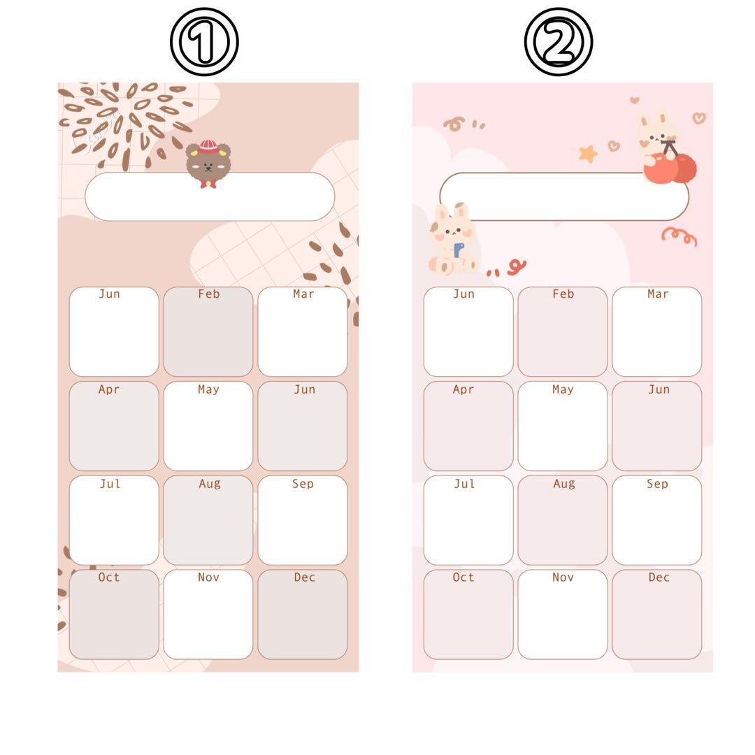 月謝シート｜ゆるかわデザイン｜ハンドメイド - メルカリ