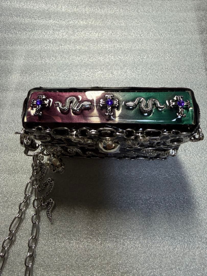 アイコス iQOS ヒートスティック デコ ケース ロック パープル - メルカリ