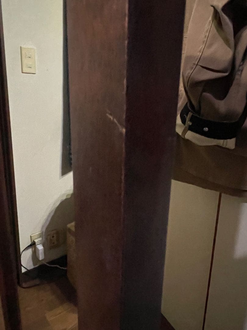 送料無料 北海道民藝家具 姿見 スタンドミラー 全身鏡 アンティーク