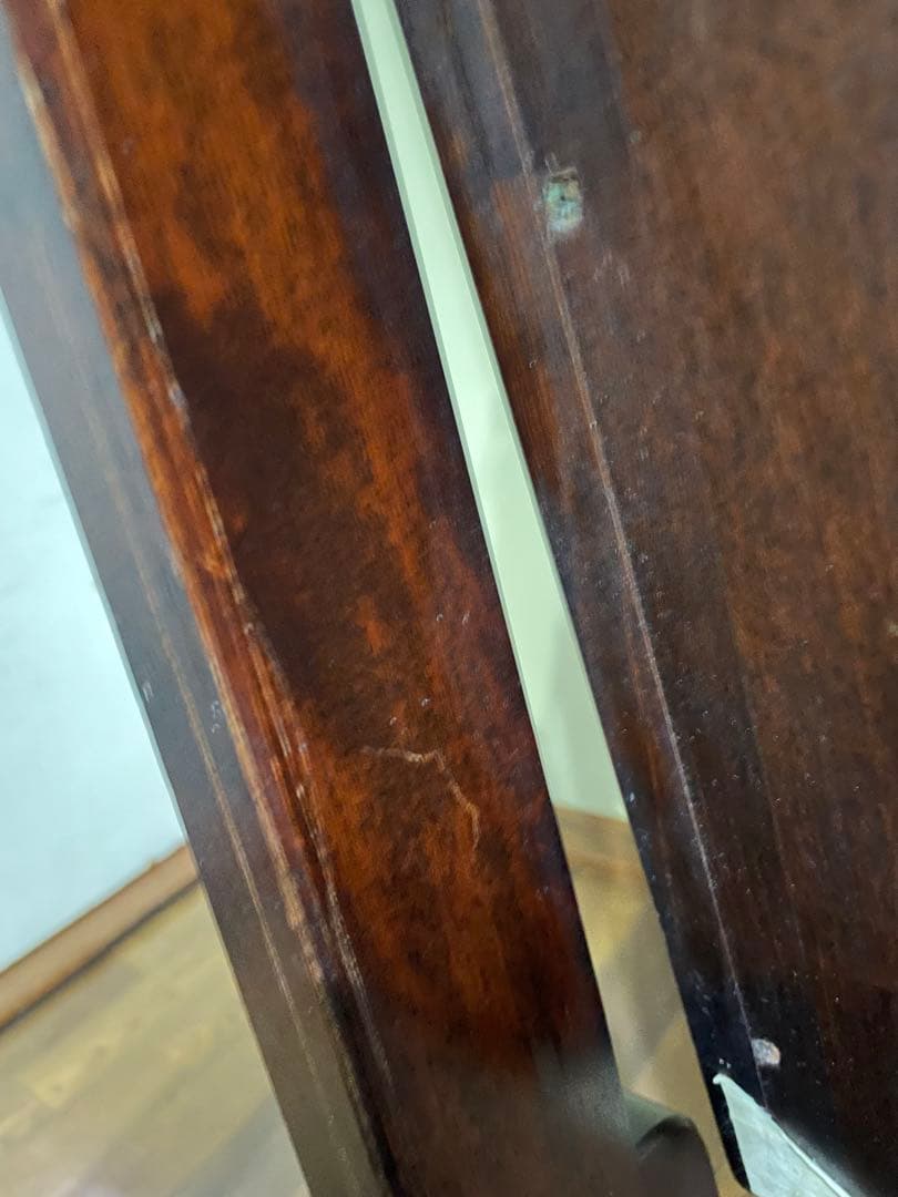 送料無料 北海道民藝家具 姿見 スタンドミラー 全身鏡 アンティーク