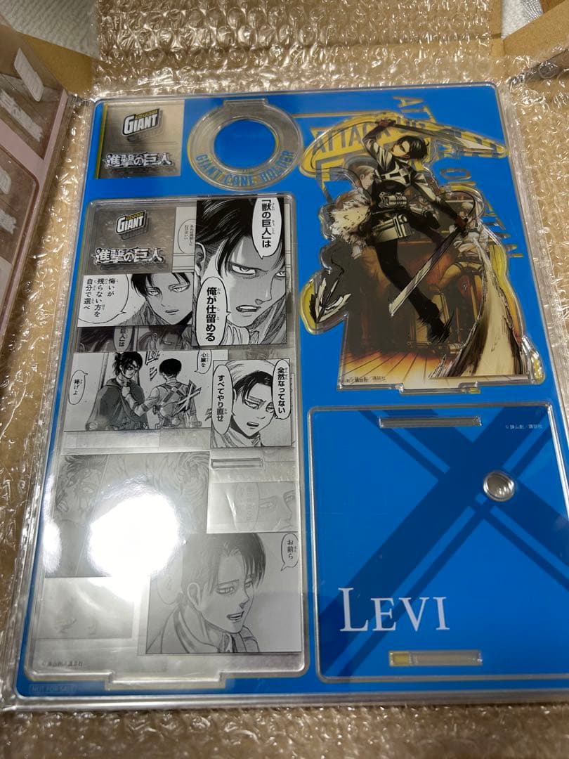 進撃の巨人 アクリルスタンド ジャイアントコーン 5種セット - メルカリ