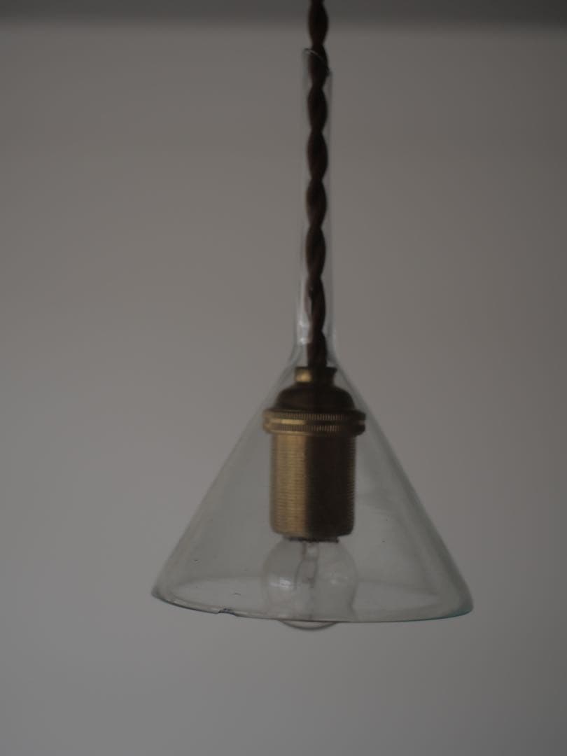 ②アトリエ　ライト　ペンダント　照明　ランプ　古道具　アンティーク　昭和レトロ