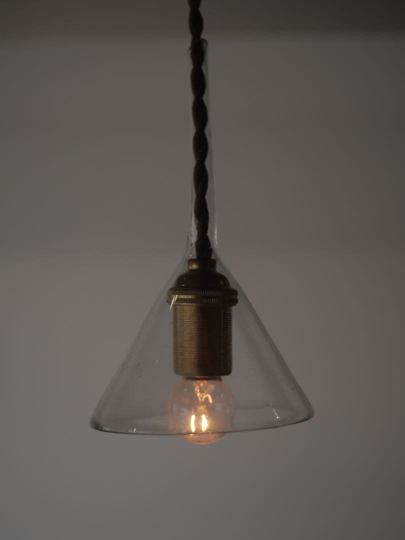②アトリエ　ライト　ペンダント　照明　ランプ　古道具　アンティーク　昭和レトロ