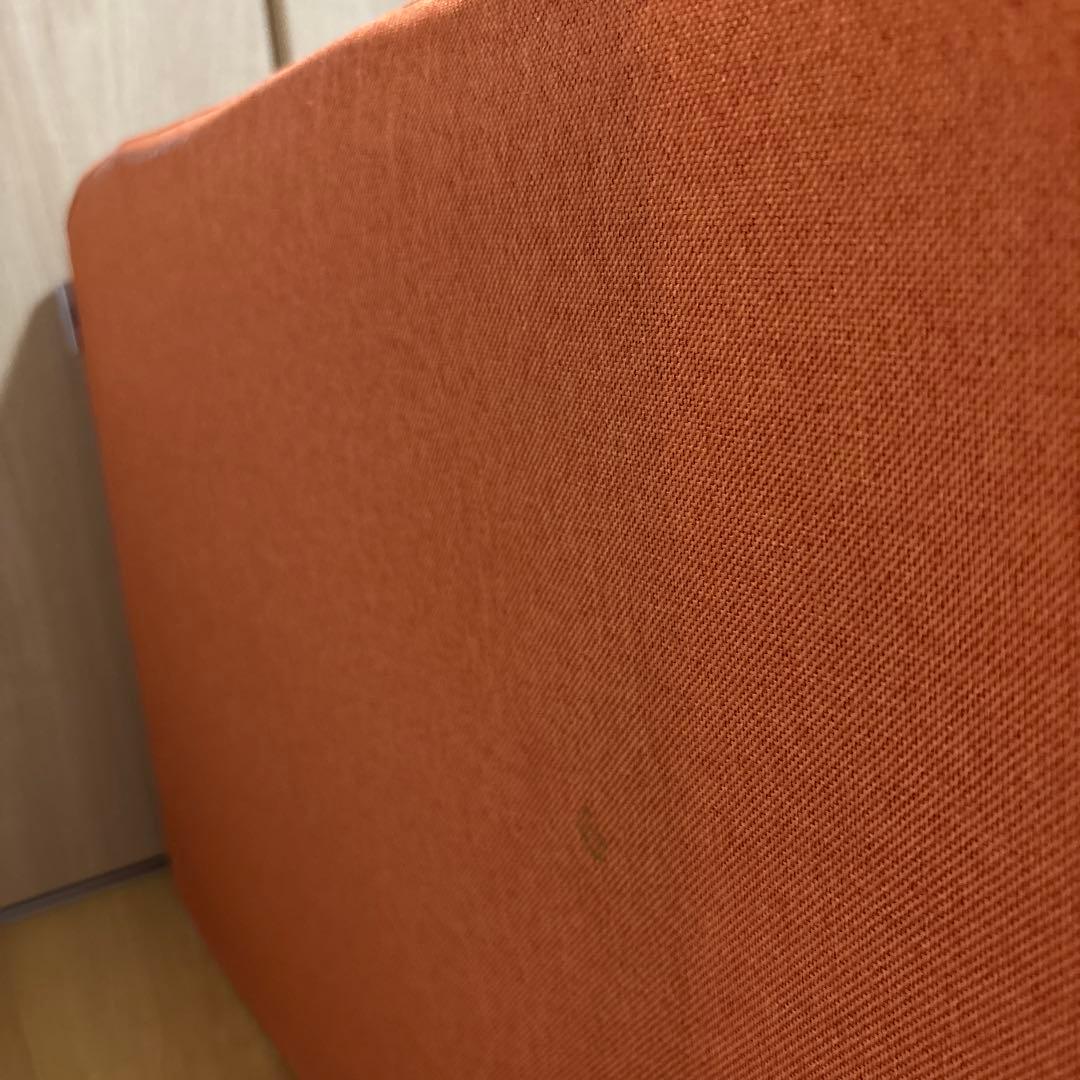 ソファベッド　オレンジ