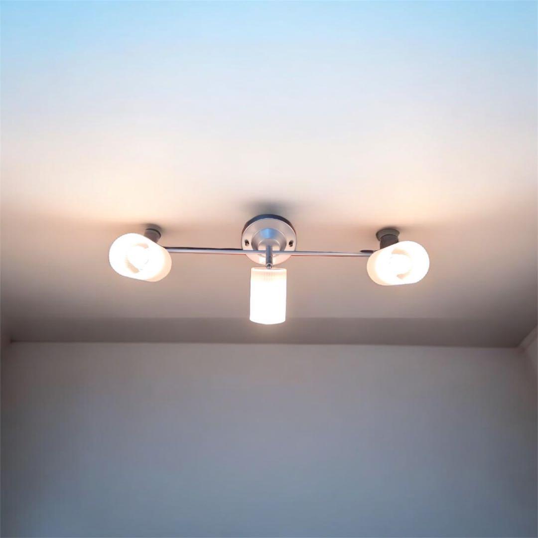 ヤマギワ 3灯 スポット ライト 天井照明 ペンダント ライト ガラス ランプ