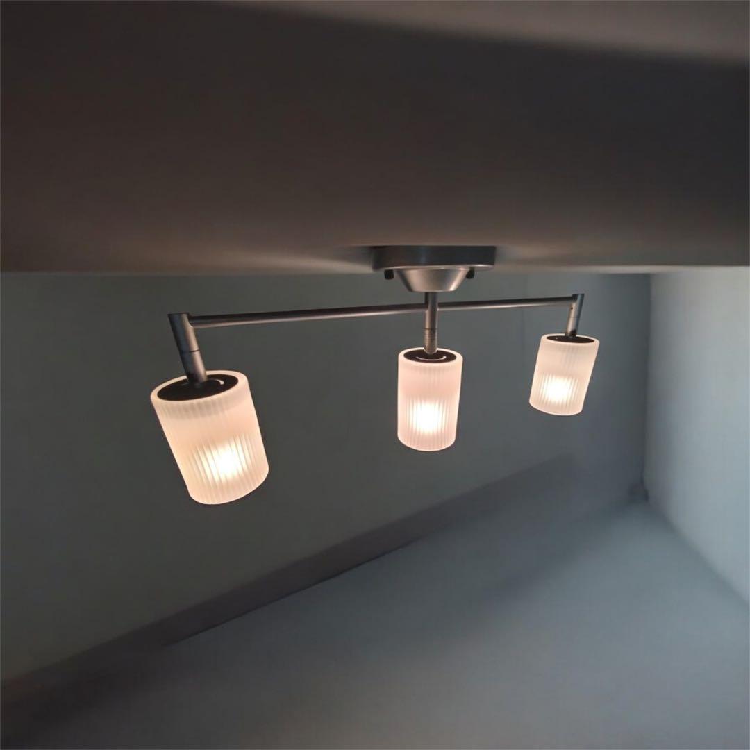 ヤマギワ 3灯 スポット ライト 天井照明 ペンダント ライト ガラス ランプ