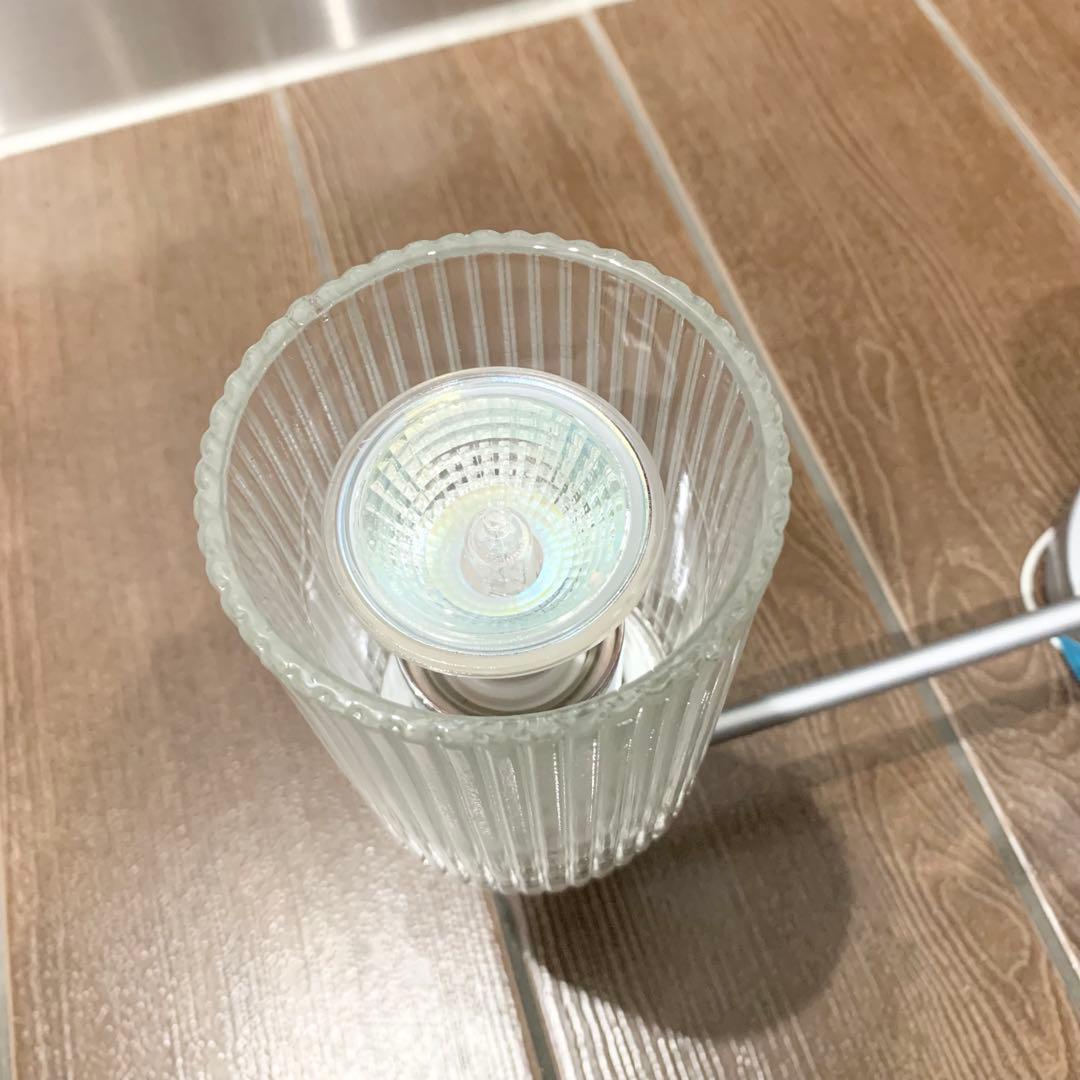 ヤマギワ 3灯 スポット ライト 天井照明 ペンダント ライト ガラス ランプ