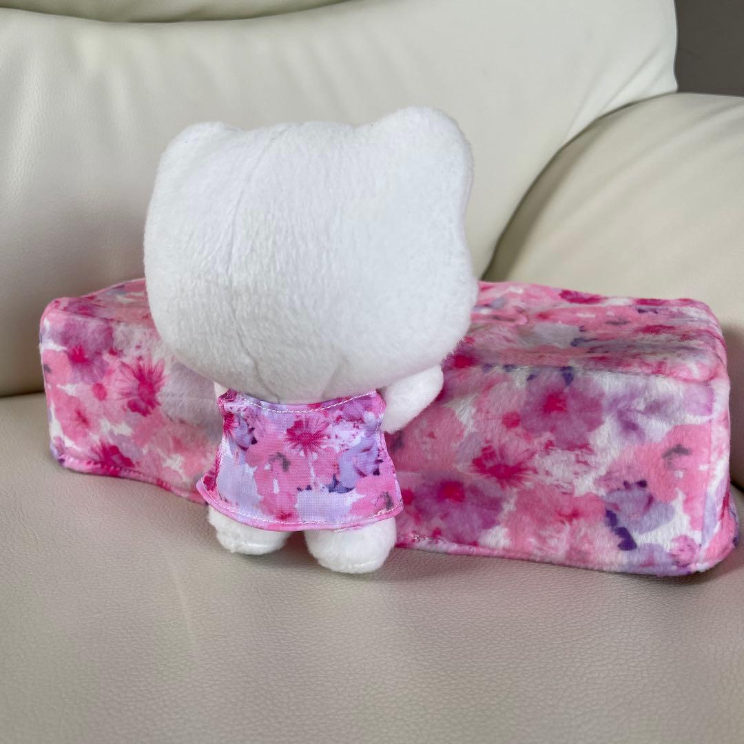 ハローキティ Redyコラボ リゾフラ柄 ティッシュボックス